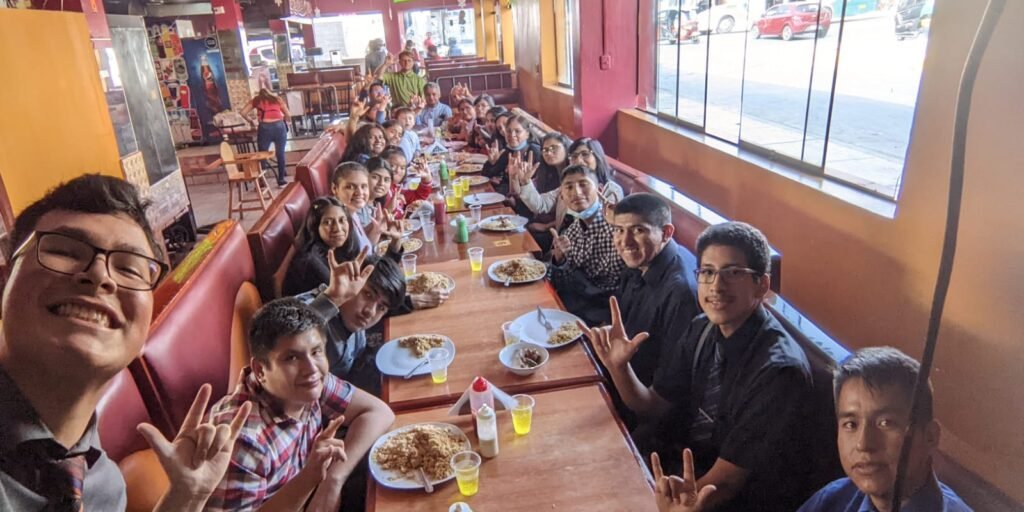 Deaf Ministry Youth Group Lunch